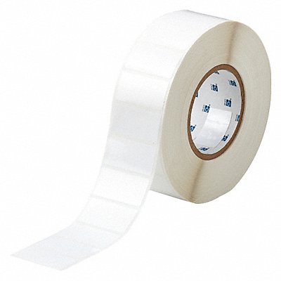 BRADY THT174833 Label White 2 in W Polyester