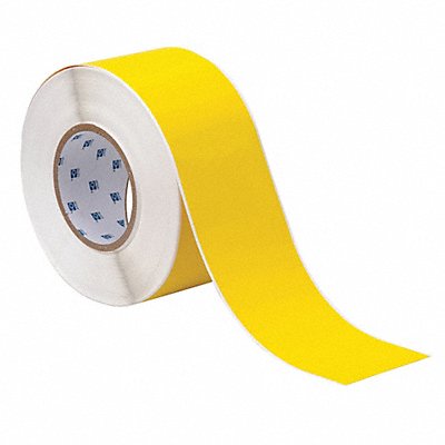 BRADY THT21437YL Thermal Label B437 Roll Length 300 Ft