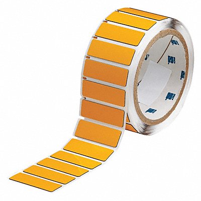BRADY THTEP1725935YL Label Yellow Glossy Polyester 1-3/4 In W