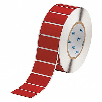 BRADY THTEP1735935RD Label Red Glossy Polyester 2 in W