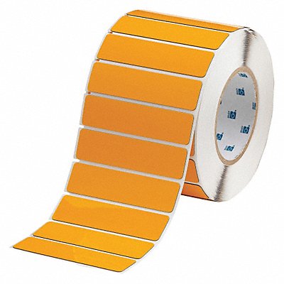BRADY THTEP1745935YL Label Yellow Glossy Polyester 4 in W