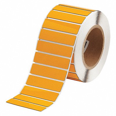 BRADY THTEP1755935YL Label Yellow Glossy Polyester 3 in W