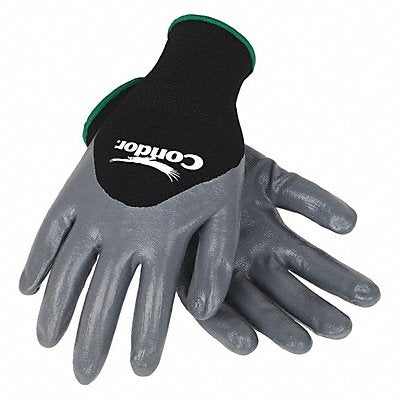 CONDOR 2UUE4 D1515 Coated Gloves Nylon L PR