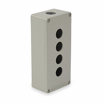SCHNEIDER ELECTRIC XAPG39704 Push Button Enclosure 22mm 4Hole DiCstZinc