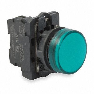 SCHNEIDER ELECTRIC XB5AVB3 Pilot Light Green 22mm LED