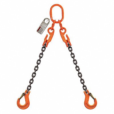 PEWAG 7G100DOSXK10 Chain Sling 9/32 in Size G100 10 L DOS