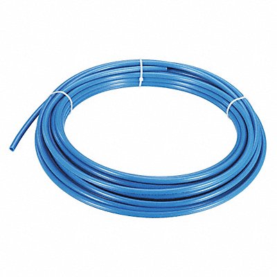 GRAINGER 4HHC7 Tubing 11/64 ID 1/4 OD 250 Ft Blue