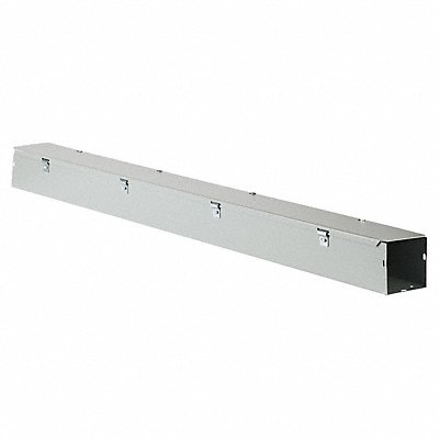 WIEGMANN HS444NK Straight Wireway NEMA 1 Length 4 Ft Grey