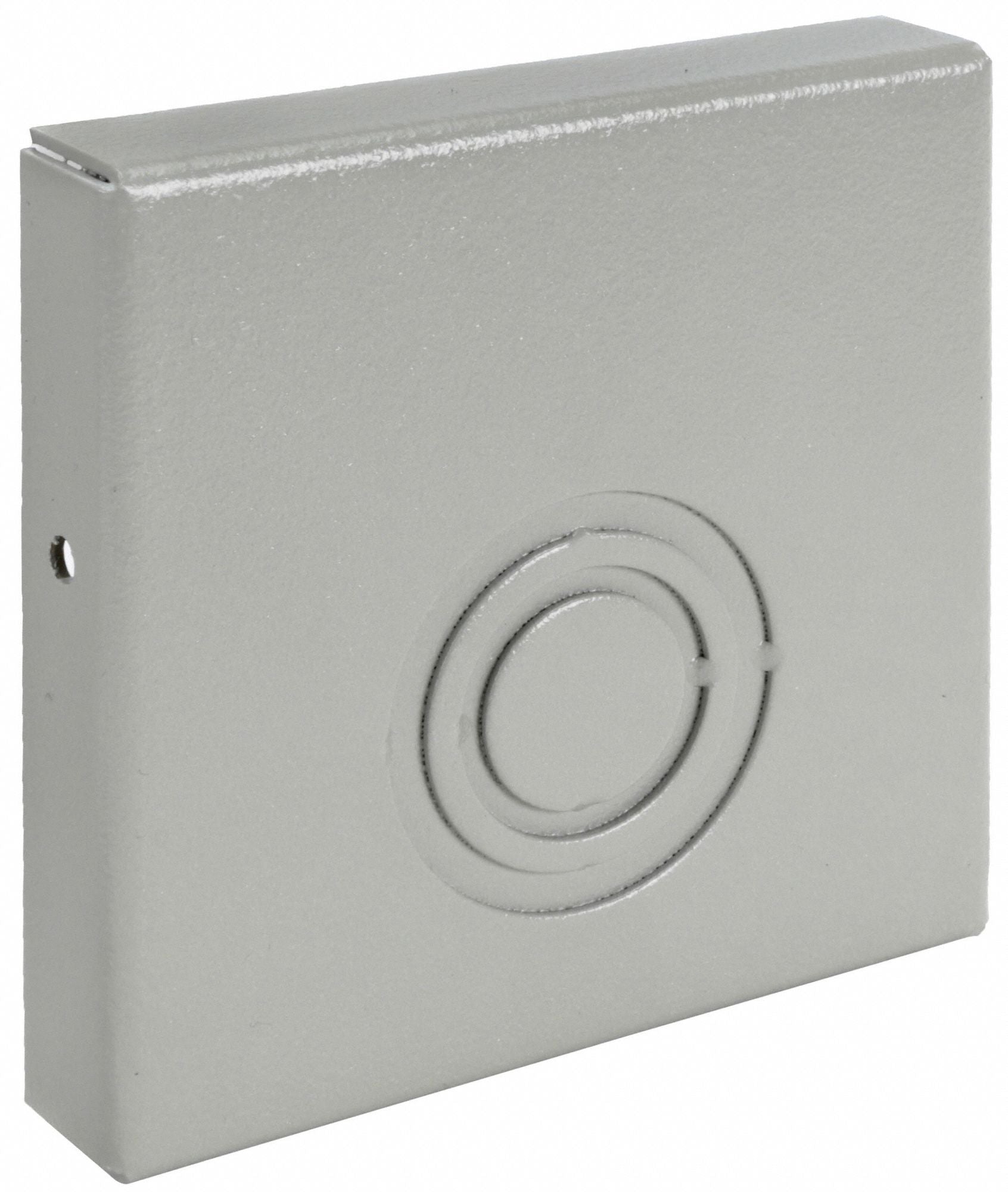 WIEGMANN E0606 Wireway End Cap 6x6 Sq In Steel Grey