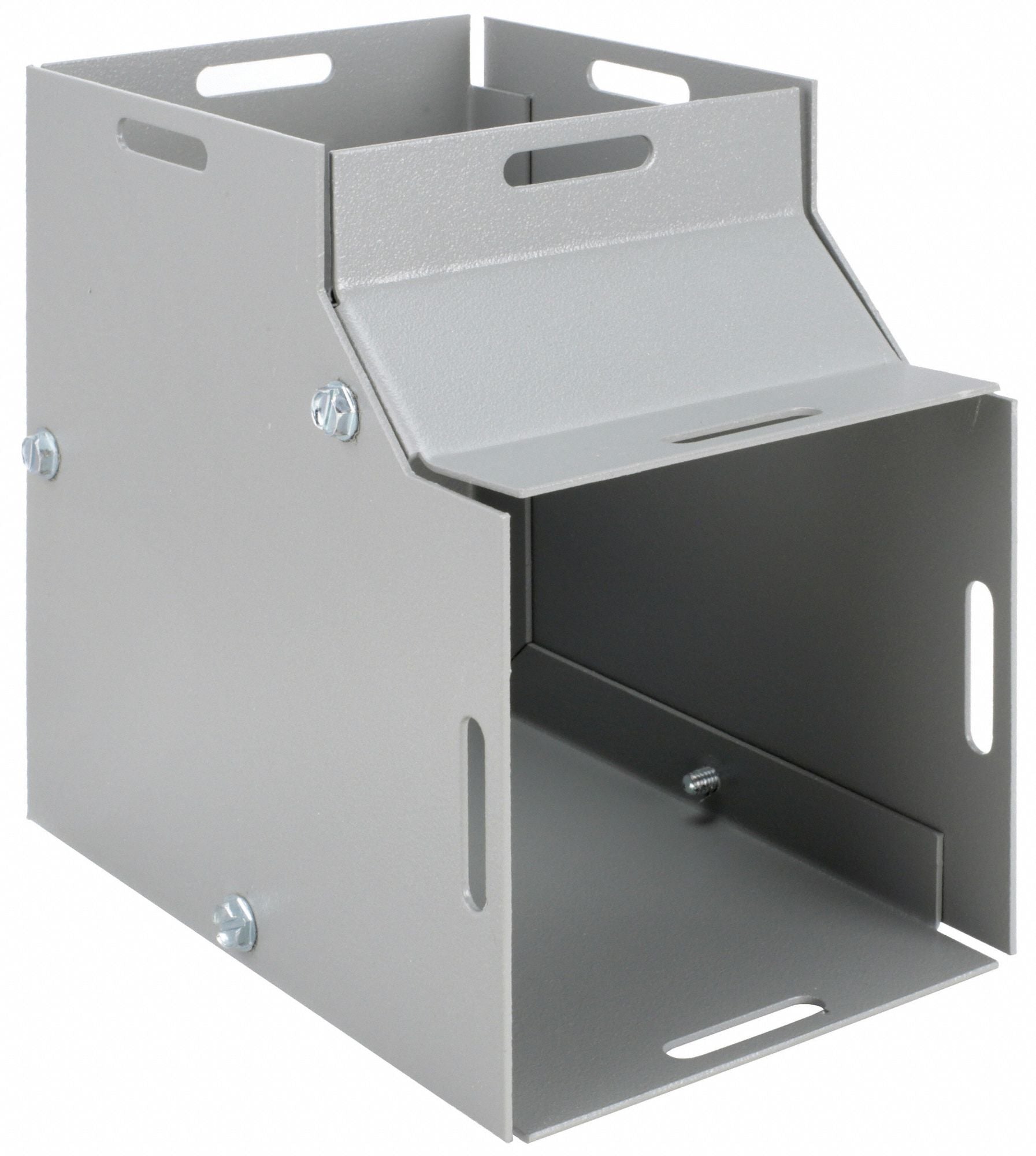 WIEGMANN L060690 Wireway Elbow 90 Degree 6x6 Sq In Grey