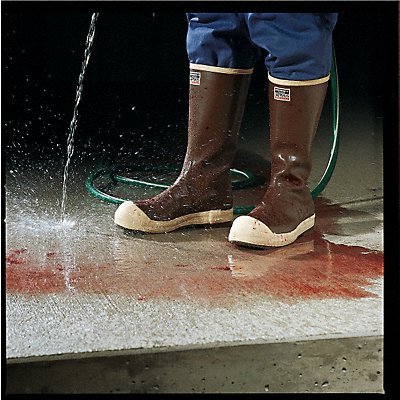 HONEYWELL SERVUS 2214813 E1728 Rubber Boot Men s 13 Mid-Calf Brown PR