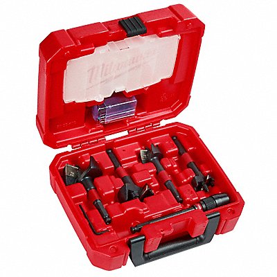 MILWAUKEE 49225100 Self Feed Drill Set 5pc Carbon Steel