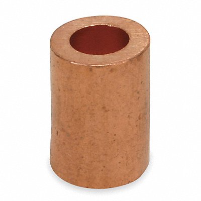 DAYTON 2VKE3 Wire Rope Stop Sleeve 5/16 Copper PK 10