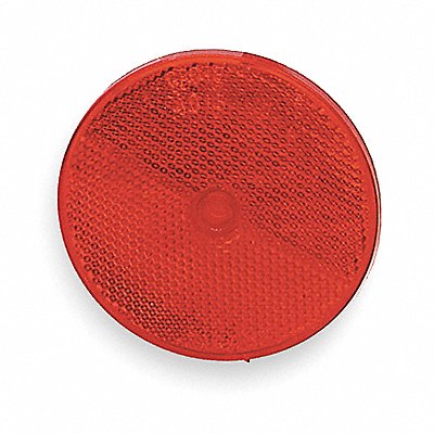 GROTE 41012 Reflector Round Red 2 L