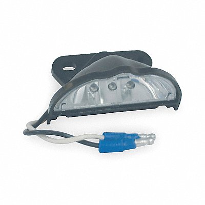 GROTE 60341 License Plate Light Odd Black Grey