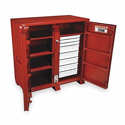 CRESCENT JOBOX 1679990 Jobsite Cabinet 60 3/4 in Brown