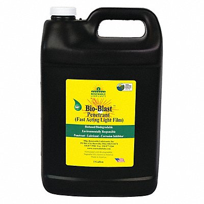 RENEWABLE LUBRICANTS 80353 PenetratingLubricant 1gal Jug 208F