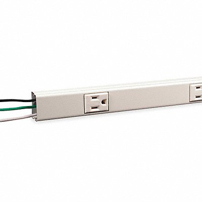 LEGRAND NM24GBA512 Prewired Raceway 5 Outlets 20 Amps
