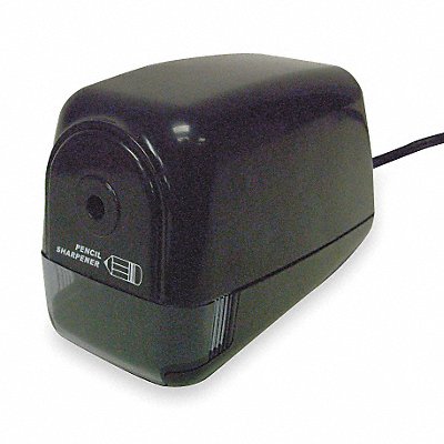 GRAINGER 2WFU3 Electrical Pencil Sharpener Black