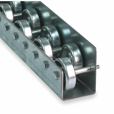 ASHLAND CONVEYOR W10FR210015 Flow Rail Skate Wheel 8 Wheels Ft J-Channl