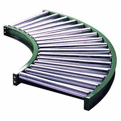 ASHLAND CONVEYOR 10F90KG03B13 Roller Conveyor 13 BF Steel Frame