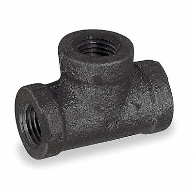 GRAINGER 2WU38 Tee Malleable Iron 4 in Class 150