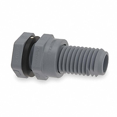 HAYWARD BFA1030CFS Bulkhead Tank Fitting FKM 4 11/16 L PVC
