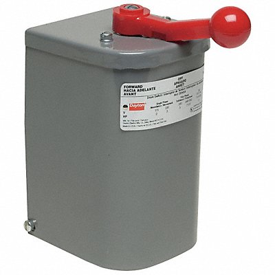 DAYTON 2X443 Drum Switch Maintained NEMA 1 3Pole