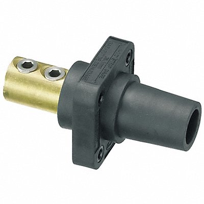 HUBBELL HBLFRBK Receptacle Black Female Double Set Screw 400 A