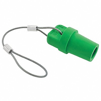 HUBBELL HBLMCAPGN Protective Cap Green Elastmr Ml