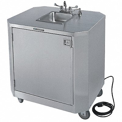 LAKESIDE 9610 Delta Hand Wash Sta Rect 12inx10inx5in