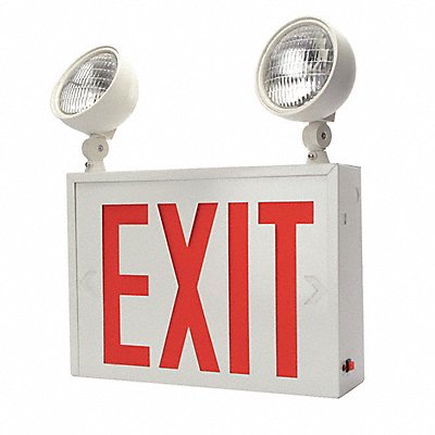 LITHONIA LIGHTING LHXNYW1R ExtSgn EmLt Steel Sld Ld Cal LED 12W
