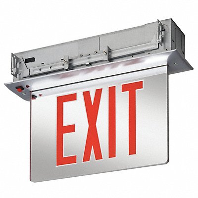 LITHONIA LIGHTING EDGRNY2REL Edg-Lt ExtSgn Alum Silv 17 3/8in 1W