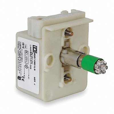 SCHNEIDER ELECTRIC 9001KM38LG Lamp Module LED 120 V AC Green 30mm