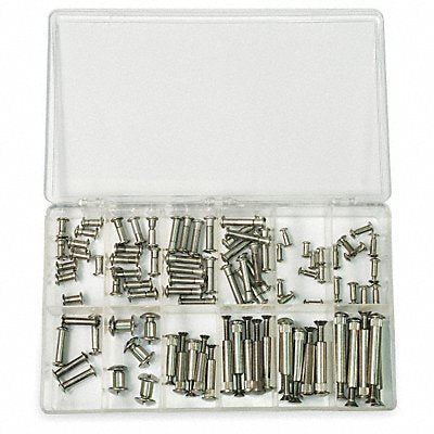 GRAINGER Z4401KIT Barrel Bolt Assortment No of Pieces 90