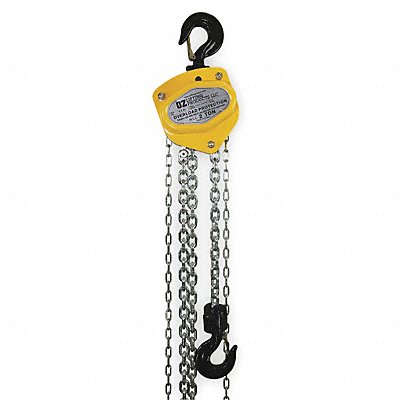 OZ LIFTING PRODUCTS OZ02020CHOP Manual Chain Hoist 4000 lb Lift 20 ft.
