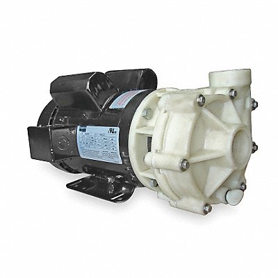 DAYTON 2YEU4 Centrifugal Pump PolyP 1P 1 1/2in 3hp 123gpm