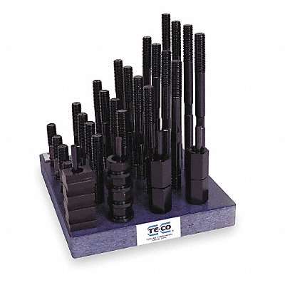 TE-CO 20603 Machine Clamp T-Nut and Stud Kit