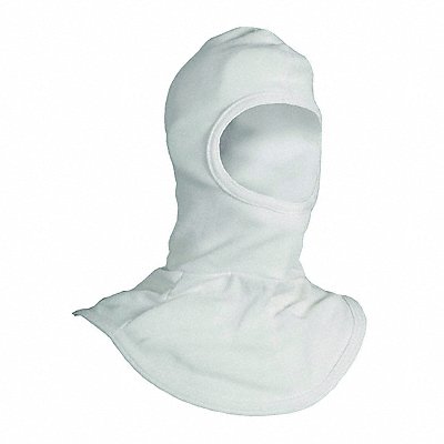 NATIONAL SAFETY APPAREL H31LK Flame Resistant Hood White Universal