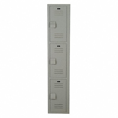 BRADLEY LK1215603HV200 K7515 Wardrobe Locker 3x1Locker Grey 60 x12 x15 Assm