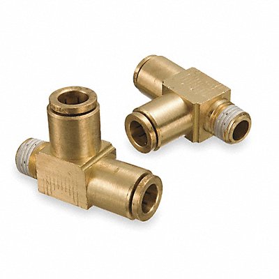 WEATHERHEAD 1871X6S Swivel Male Run Tee 3/8 In Tube Sz