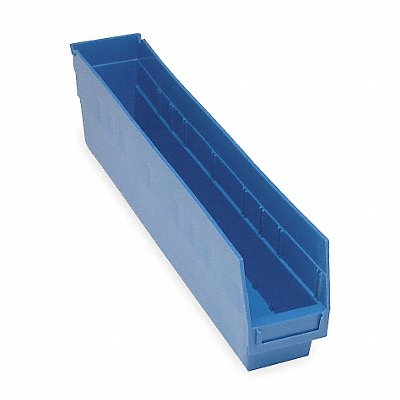 QUANTUM STORAGE SYSTEMS QSB205BL E5735 Shelf Bin Blue Polypropylene 6 in