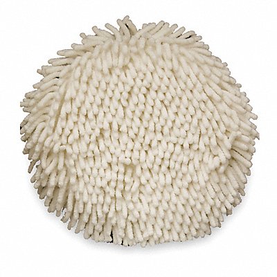 TOUGH GUY 2ZPE2 Scouring Pad 9 in L White