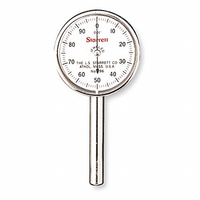 STARRETT 196B1 Dial Test Indicator Vertical 0 to 0.200 In