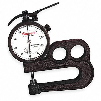 STARRETT 1015A Dial Thickness Gauge Accuracy .001