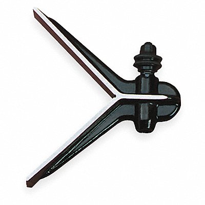 STARRETT C111224 Centre Head Cast Iron Wrinkle Finish