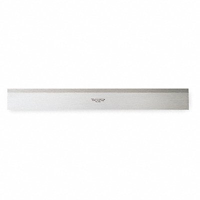 STARRETT 38512 Steel Straight Edge 1 Bevel 12 In