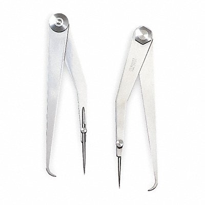 STARRETT 2436 Hermaphrodite Caliper 6 In Firm Joint