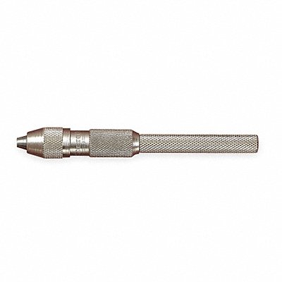STARRETT 162D Pin Vise 0.115-0.187 In Nickel Plated