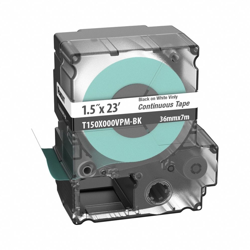 PANDUIT T150X000VPMBK The T150X000VPM-BK Continuous Tape Casse